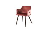 Luxury Modern Living Room 0.21CBM 14.5KGS Metal Velvet Chair