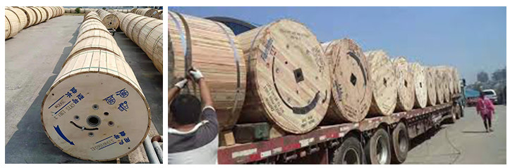48 Core Fiber Optic Cable Non Metallic Optical Fiber Duct Cable Steel wire or FRP