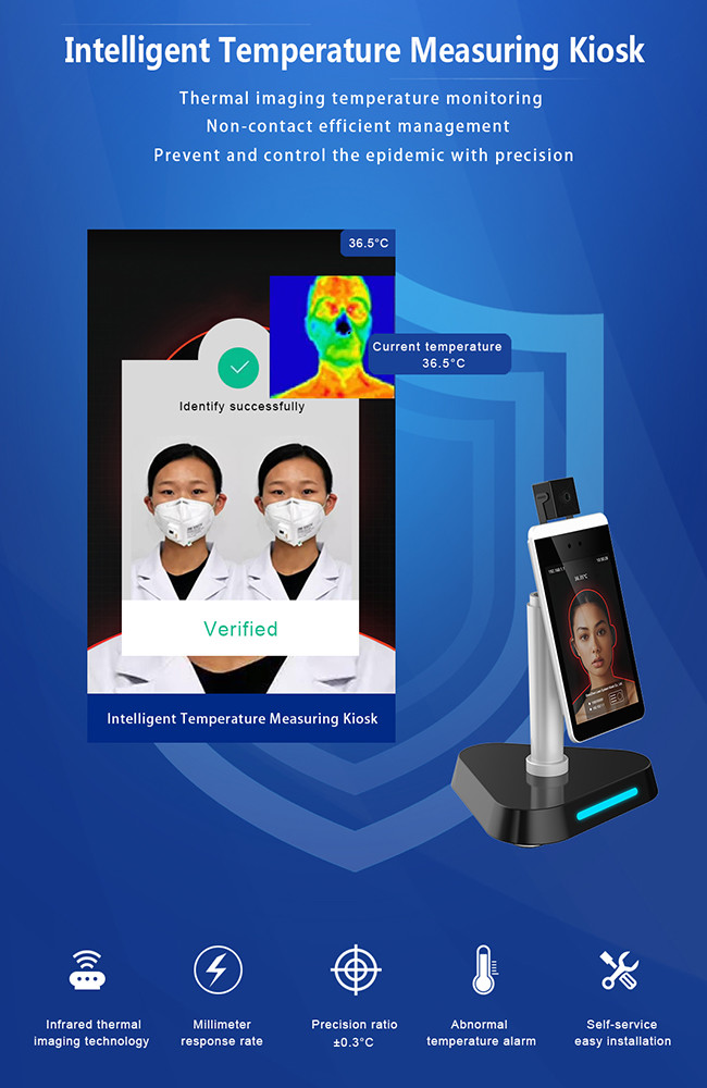 Free Standing Digital Infrared Thermometers Laser Body Temperature