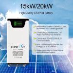 51.2V 300Ah 400Ah Home Lithium Ion Battery 15KWH Floor Battery 6000 Cycles