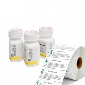 Wholesale 30mg PVC Pill Bottle Label 10x3cm With 30mg Plastic Bottles from china suppliers