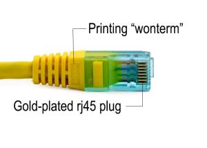 Wholesale 4 Pair UTP Cat5E Ethernet Patch Cable Solid Bare Copper 3FT 5FT 10FT Yellow from china suppliers