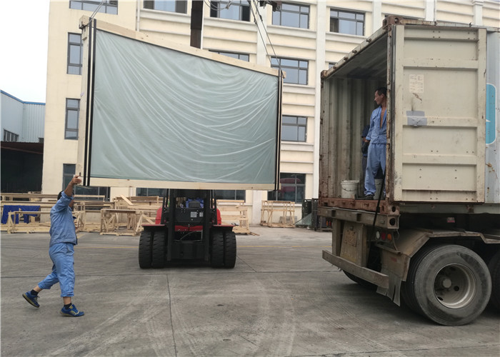 High Light Transmittance Euro Grey Tinted Glass Size Customized For Mirror Making