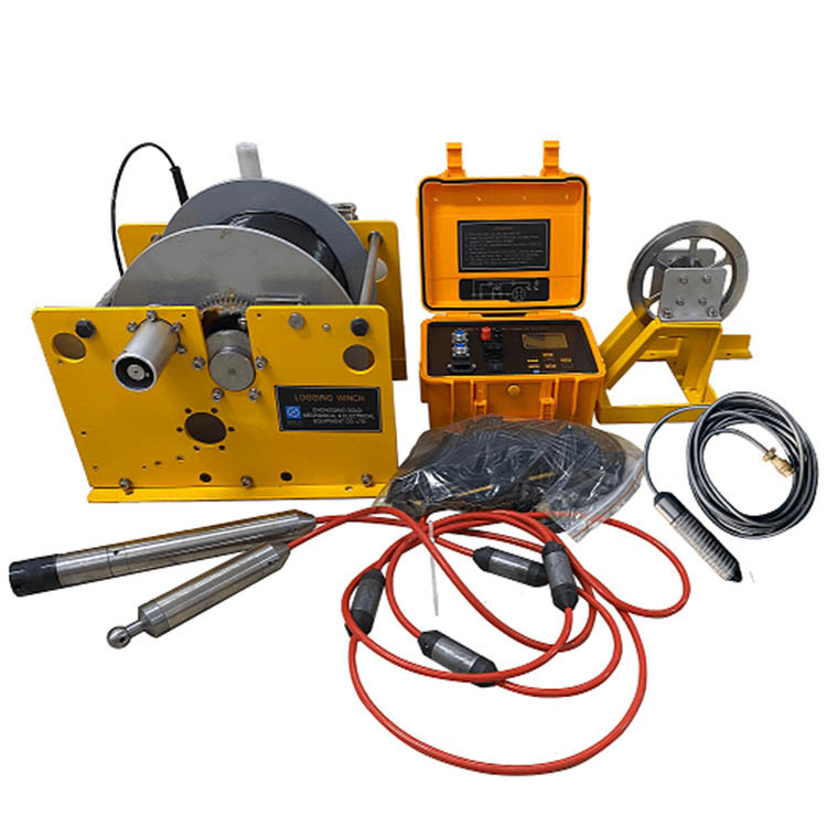 Geophysical Logging 3000M Water Well Logging Equipment Resistivity Natural Gamma SP Caliper Deep Well Logging Tools