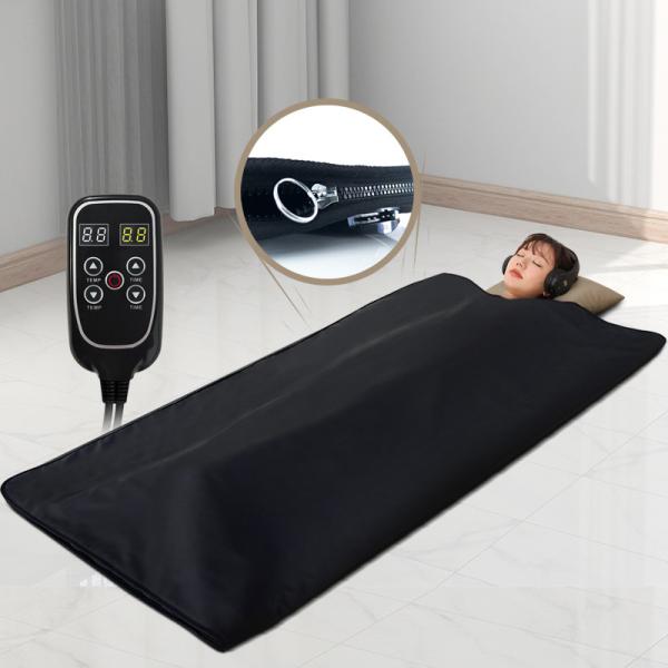 110V 240V Far Infrared Sauna Blanket Fireproof Infrared Slimming Blanket Fat