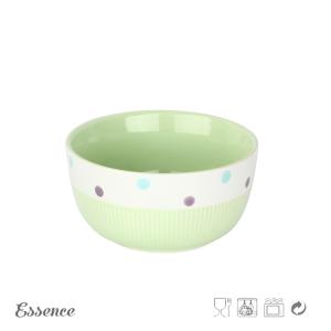 Wholesale Colorful Ceramic Cereal Bowls 6 Inch For Cafe / Restaurant Microwave Safe from china suppliers