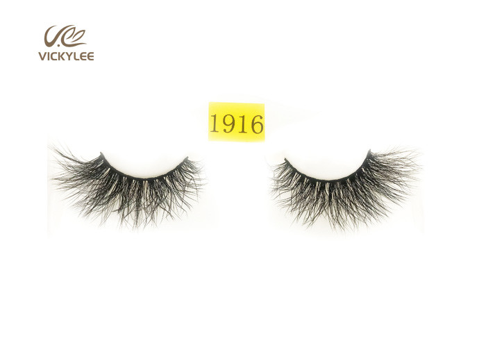 Fan Shaped Thick 21mm Dramatic False Eyelashes