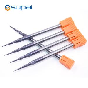 Wholesale 4mm 30 Degree Tapered Ball End Mill Tungsten Carbide For Aluminum from china suppliers