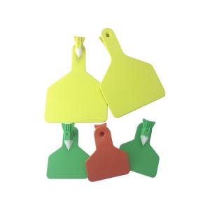 Wholesale TPU One Piece Animal Ear Tags UHF Livestock Identification RFID Tag from china suppliers