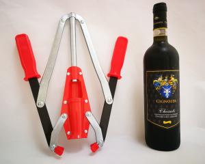 Wholesale Metal Manual Wine Corker Heavy Duty Corking Wine Bottles By Hand 25 * 33cm from china suppliers