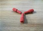 Red Color OEM Rubber Parts , Urethane / EPDM Rubber Parts Ozone Resistance