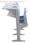 Floor Mounted Cold Rolled Steel Leg Plastic Chair for Classroom Furniture With