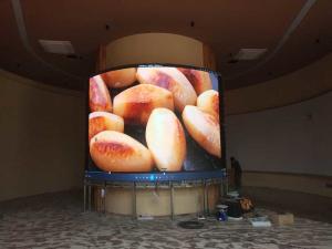 Wholesale Arc Lock P4.81 1000cd/sqm Curved LED Screen SMD2121 from china suppliers