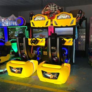 Wholesale Adults Arcade Cabinet Racing Games Arcade Driving Machine With US Plug from china suppliers