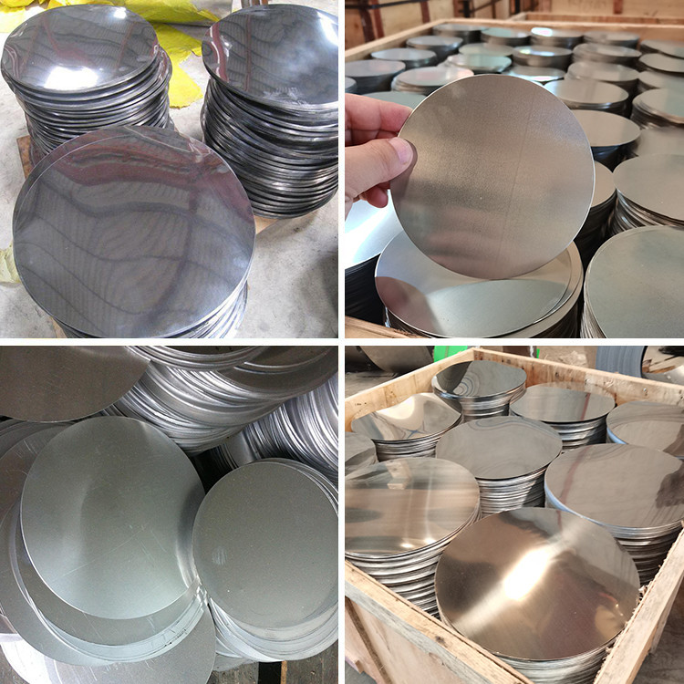 201 2b Surface Stainless Steel Circle Cold Rolled Ba Customized Diameter