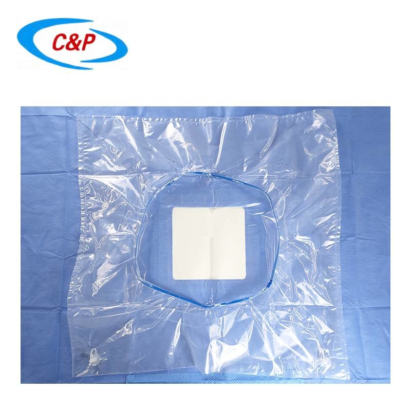 Waterproof C-section Surgical Drape With 3m Incise Film And Collection Pouch