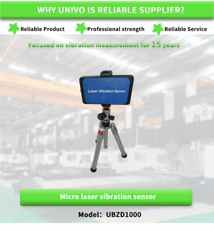 80mm-1000mm Automated Laser Measuring Displacement Acceleration Vibration Instrument