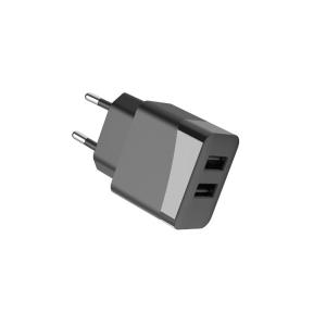 Wholesale Fireproof PC ErP 12W 5V2.4A Dual Ports European USB Charger from china suppliers