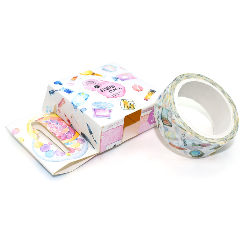 Custom Bullet Journals Decoration Washi Tape Printed Masking Washi Tape