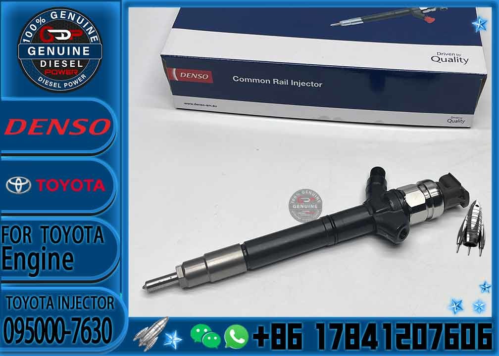 diesel fuel engine injector 095000-7630 23670-0R170 engine high pressure pump engine injection injector 095000-7630