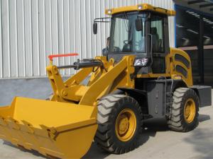 Wholesale 1.2 Ton Skid Steer Loader Mini Wheel Loader With Oil Brake Bucket Capacity 0.6m3 from china suppliers