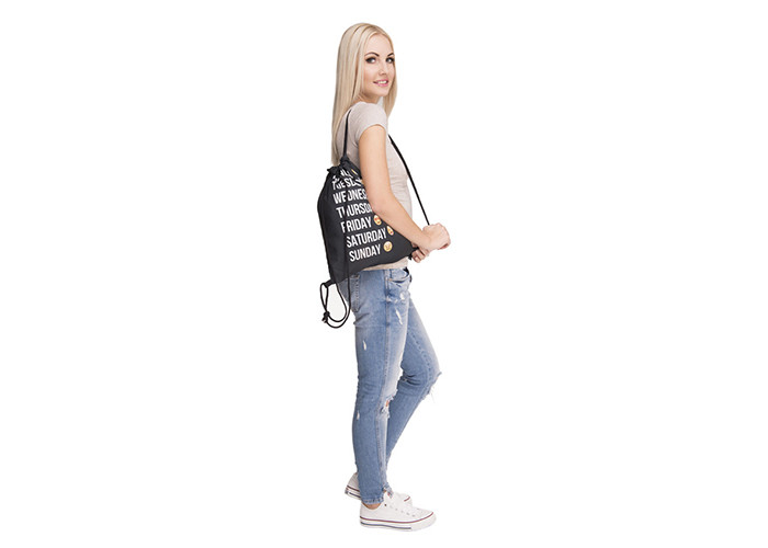 ODM Drawstring Bag Backpack Gym Sack 39*30cm For Swimming