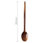 Household Teak Wooden Utensil Set Acacia Kitchen Cooking Spoon For Non Stick Pan