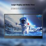USB C Gaming Laptop Extend Portable Touch Monitor High Resolution 15.6 Inch