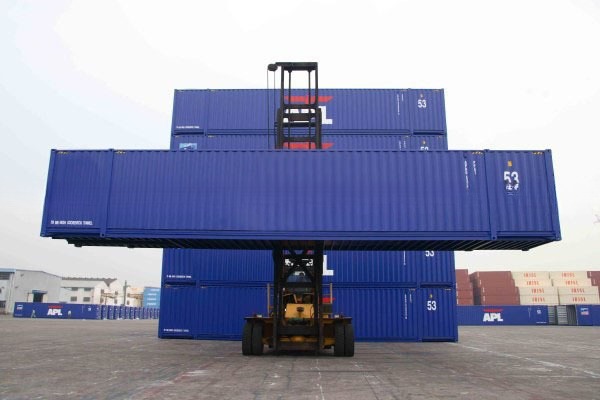 50ft Length 53 foot Steel Shipping Container for Dry Container in North America Inside Modification Trailer and Rail Way