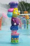 Cartoon Cook Style Water Park Splash Pad For Children Spray Pool