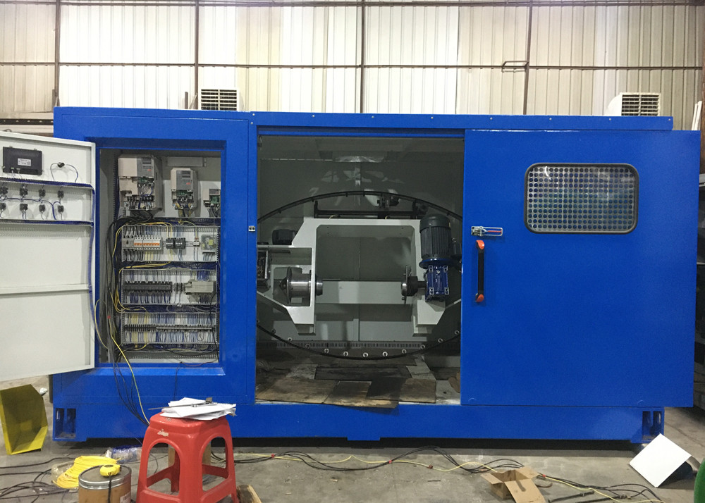 800mm Double Twist Copper Bunching Machine For Copper Wires