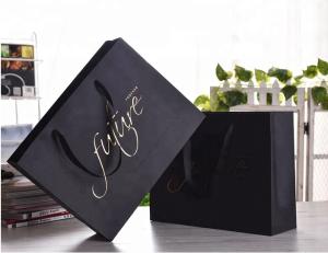 Wholesale UV Printing Custom Size Paper Bags , Commercial Paper Bags For Company Promotion from china suppliers