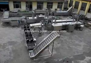 Wholesale 300kgh Full Automatic French Fries Production Line from china suppliers
