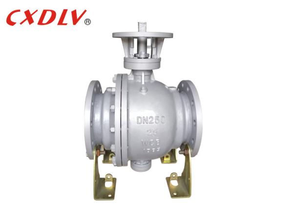 Carbon Steel Trunnion Mounted ball valve stainless steel Natural Oil Gas