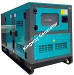 Water Cooled Silent 15KVA 12KW Portable Generator For Domestic Electricity