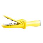 Fashionable Yellow Travel Hair Straightener Styler Airflow Ionic Blow Dryer