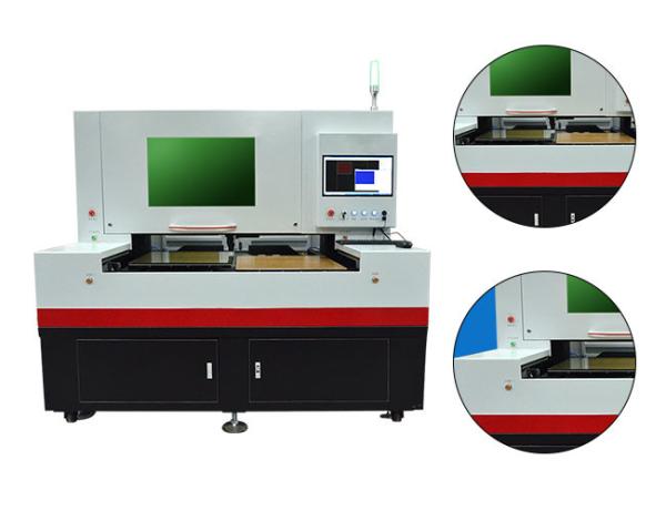 High Accuracy Laser Glass Cutting Machine For Stained Glass / Environmental