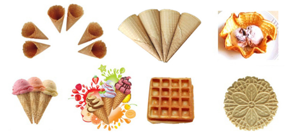 Automatic Chocolate Egg Roll Biscuit Making Machine Soft Wafer Biscuit Machine