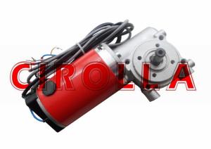 Wholesale High Torque Red Sliding Glass Door Motor / DC Brush Gear Motor 24V 60W from china suppliers
