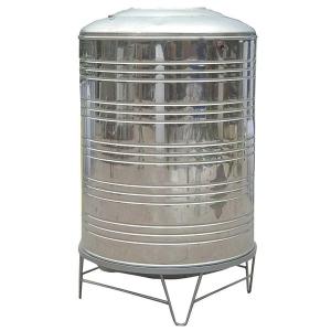 Wholesale Ss304 / 316 Round Metal Water Tank , Durable Round Water Storage Tanks from china suppliers