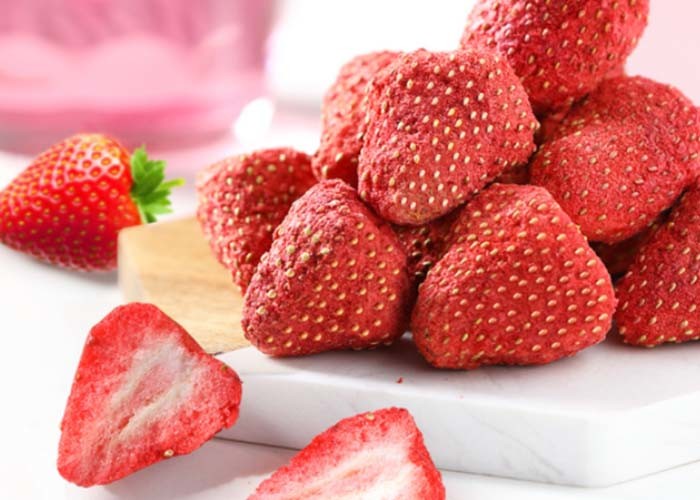 Sublimation Industrial Food Vacuum Freeze Dryer Air Cooling