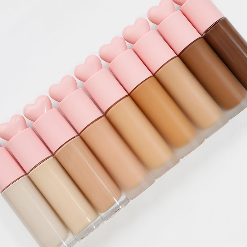 OEM / ODM Wholesale High Quality Private Label Matte Waterproof Foundation Long Lasting Makeup Liquid Foundation