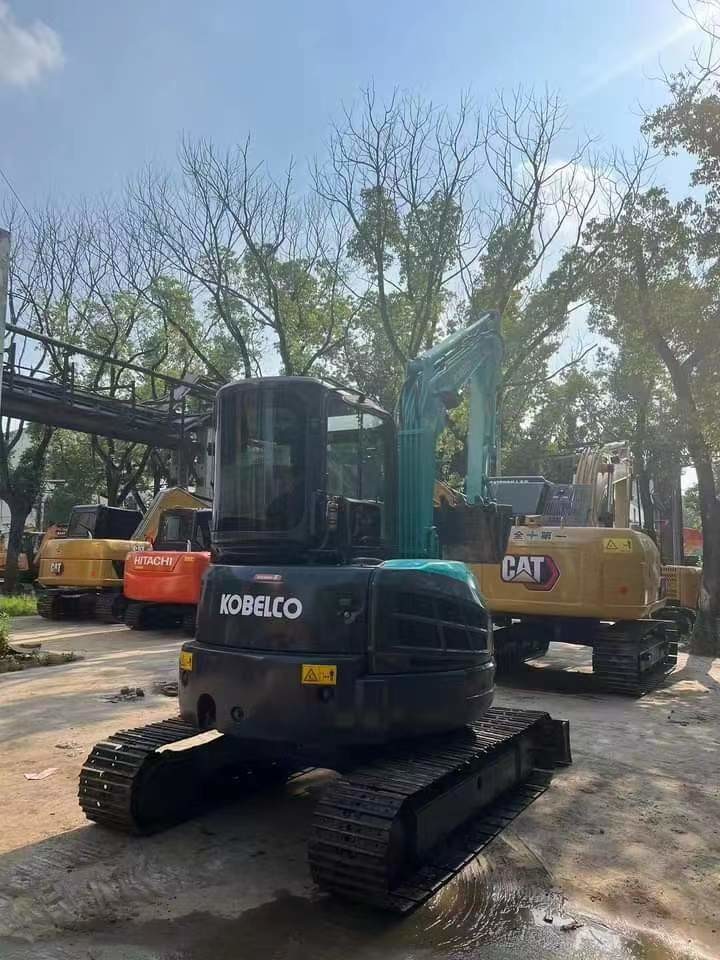 Used Kobelco Digger SK55 Secondhand 5.5ton Small Type Mini Crawler Excavator