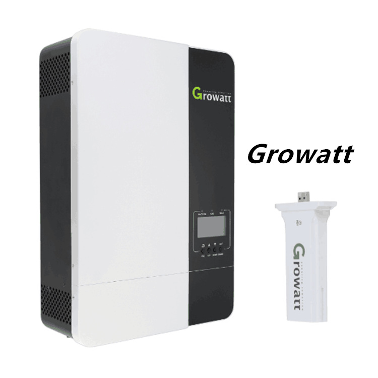 Growatt SPF3000~5000Es Solar Power Inverter 15 Kw Pure Sine Wave Hybrid Solar Inverter On/Off Grid PH3000 20Kw