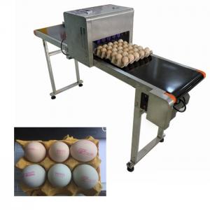 Egg Expiration Date Stamp Machine With Various Colors Food Grade Ink To Choose