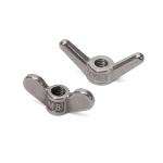Corrosion-Resistant Customised Logo DIN315 Butterfly Wing Nuts Stainless Steel