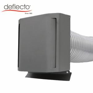 Wholesale HVAC Parts Metal Air Vent Outdoor Square Vent Cap Powder Coated Grey Wall Cowl from china suppliers