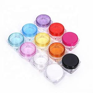 Wholesale ABS Face Cream Jar 3g 5g Acrylic Cosmetic Containers OEM from china suppliers