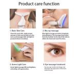Vibration Skin Tighten Massager Wrinkle Led Light Therapy Face Neck Beauty