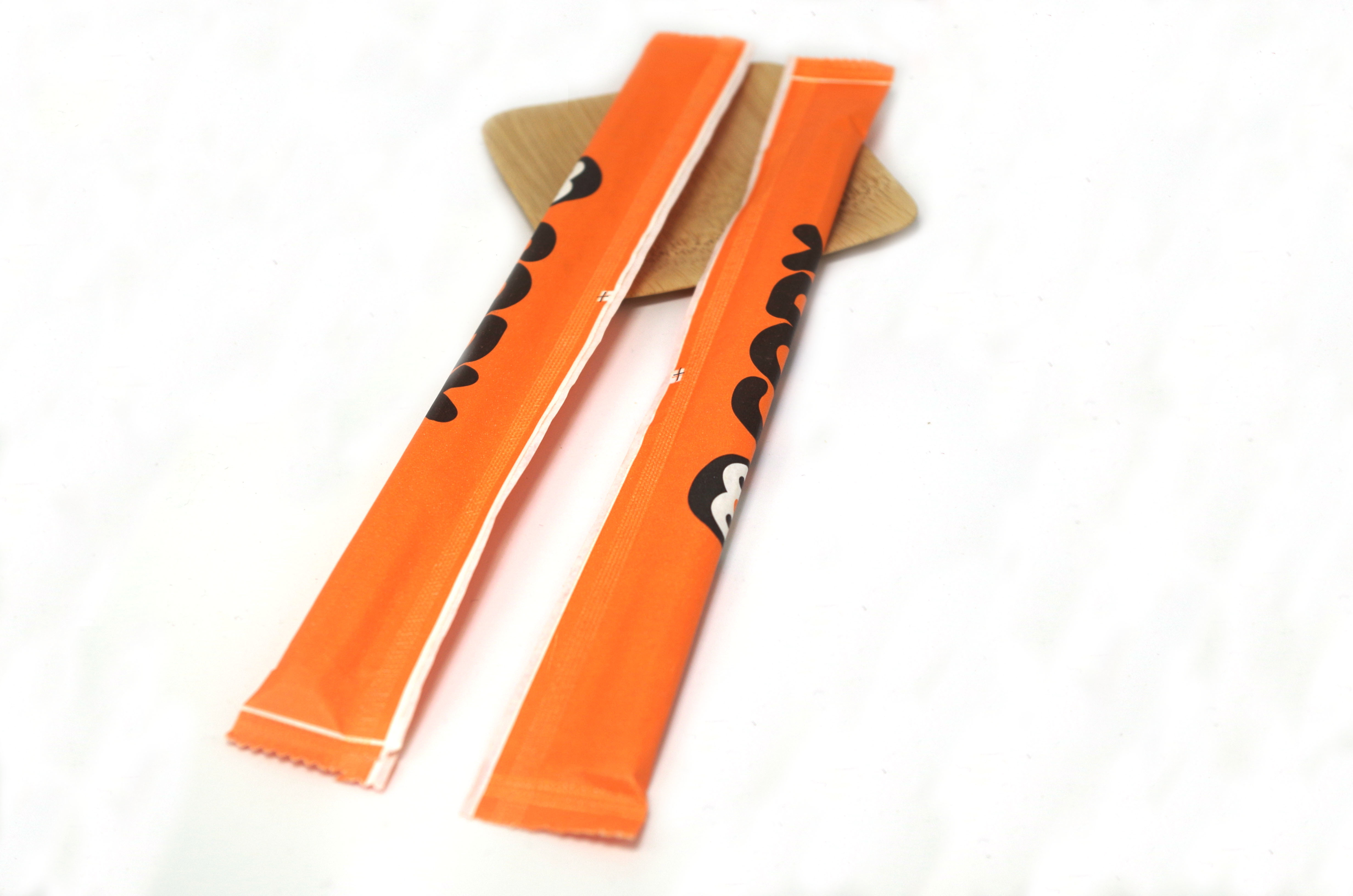 Customized Package Round Sushi Bamboo Chopsticks Disposable Utensils